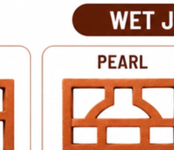 Pearl Wet Jali Brick